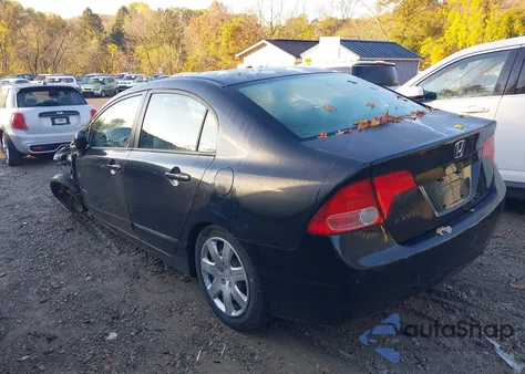 2007 Honda Civic Lx z USA, uszkodzony, nr VIN 1HGFA165X7L076853